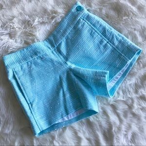 Lilly Pulitzer Shorely Blue Sloane Shorts Tweed